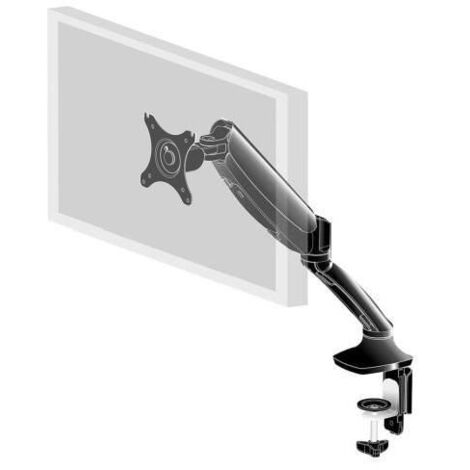 iiyama DS3001C-B1 supporto da tavolo per Tv a schermo piatto 68,6 cm (27") Morsa Nero