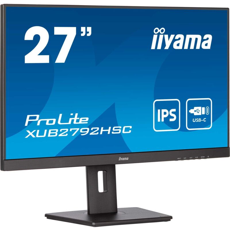 Iiyama - ProLite XUB2792HSC-B5 led display 68,6 cm (27') 1920 x 1080 pixels Full hd Noir