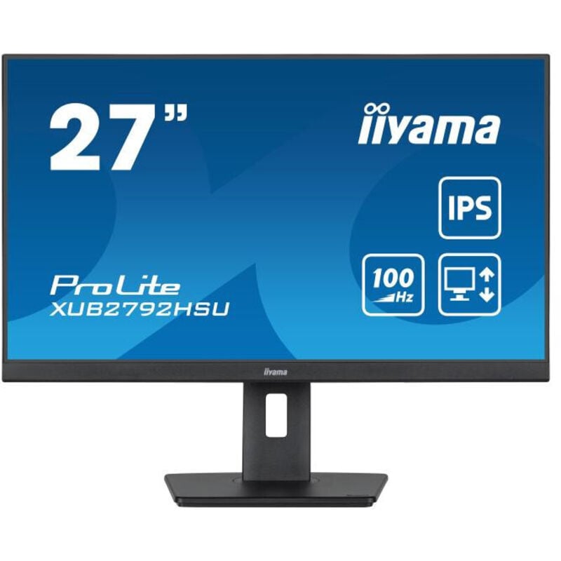 Iiyama - XUB2792HSU-B6 écran plat de pc 68,6 cm (27') 1920 x 1080 pixels Full hd led Noir