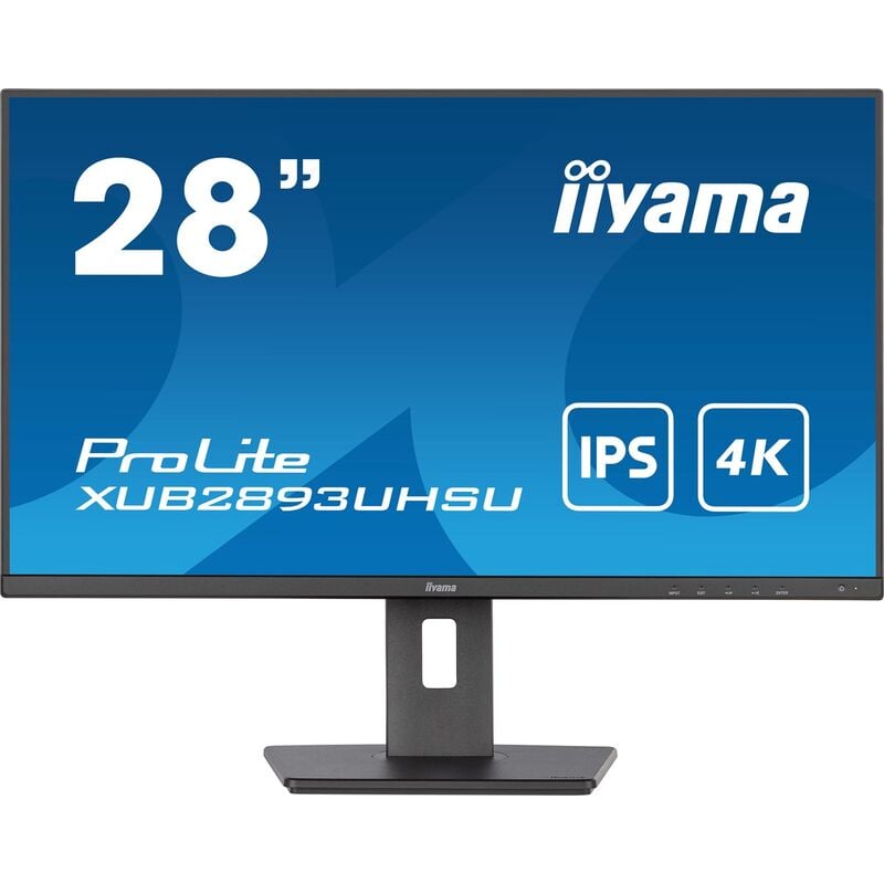 Image of ProLite monitor per computer 71,1 cm (28) 3840 x 2160 Pixel 4K Ultra hd led Nero - Iiyama