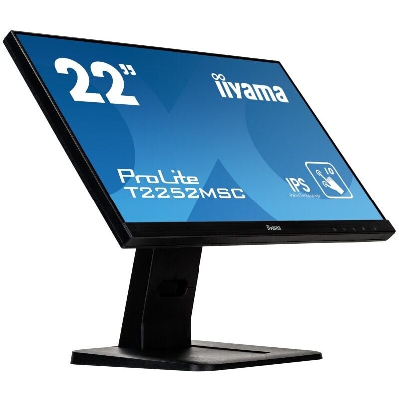 Prolite T2252MSC-B1 54.6 cm (21.5') 1920 x 1080 pixels full hd led Black hdmi flat-panel pc or cash register touchscreen - Iiyama