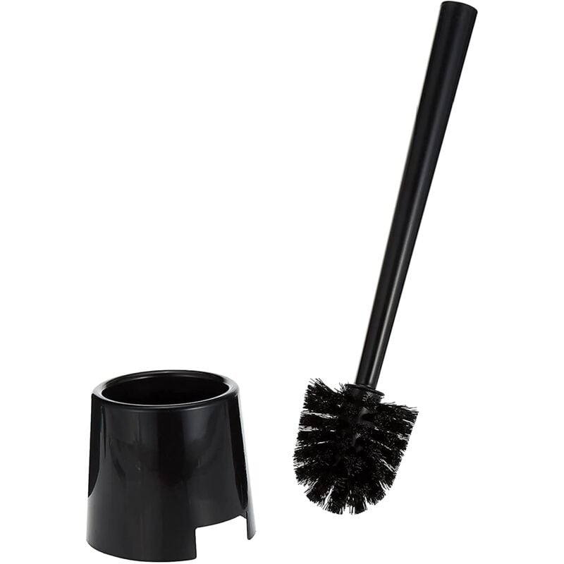 Ikea Brosse WC en polypropylène, Noir, 35,6 x 10,9 x 10,4 cm