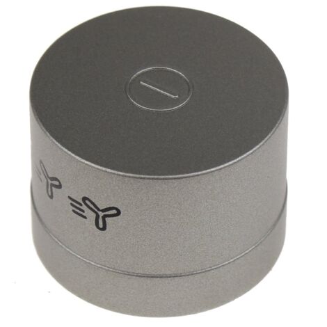 Ikea - knop 2 d35 h15 - inox look ikea - 1330639670 -