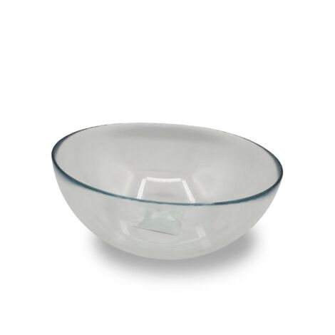 IKEA - Saladier en verre transparent - Design épuré hémisphérique - Idéal service et préparation - Voir photos