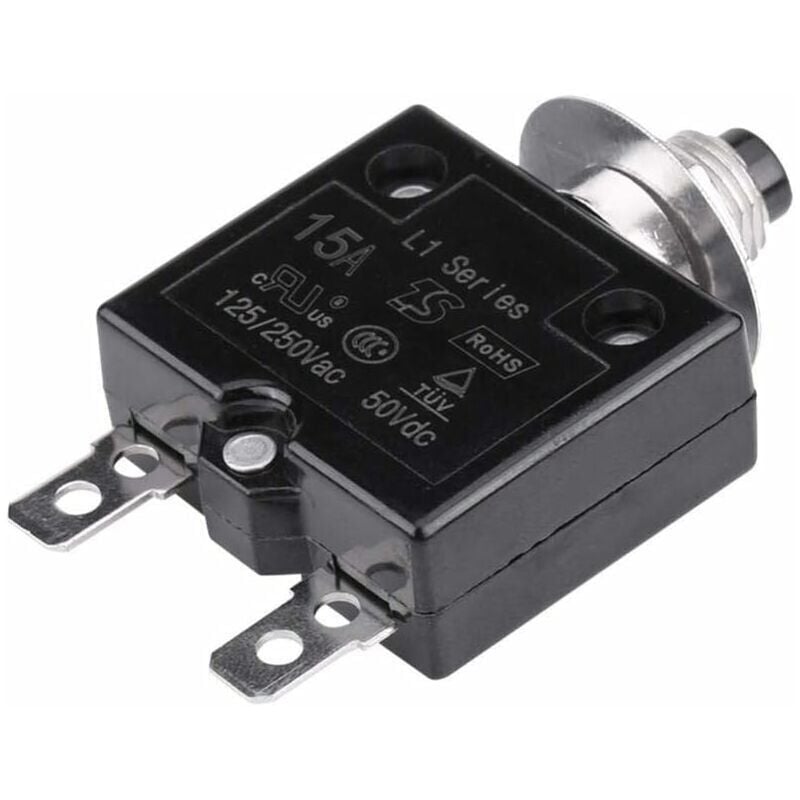 Image of Ikodm 50Vdc15A Druckknopf-Leistungsschalter