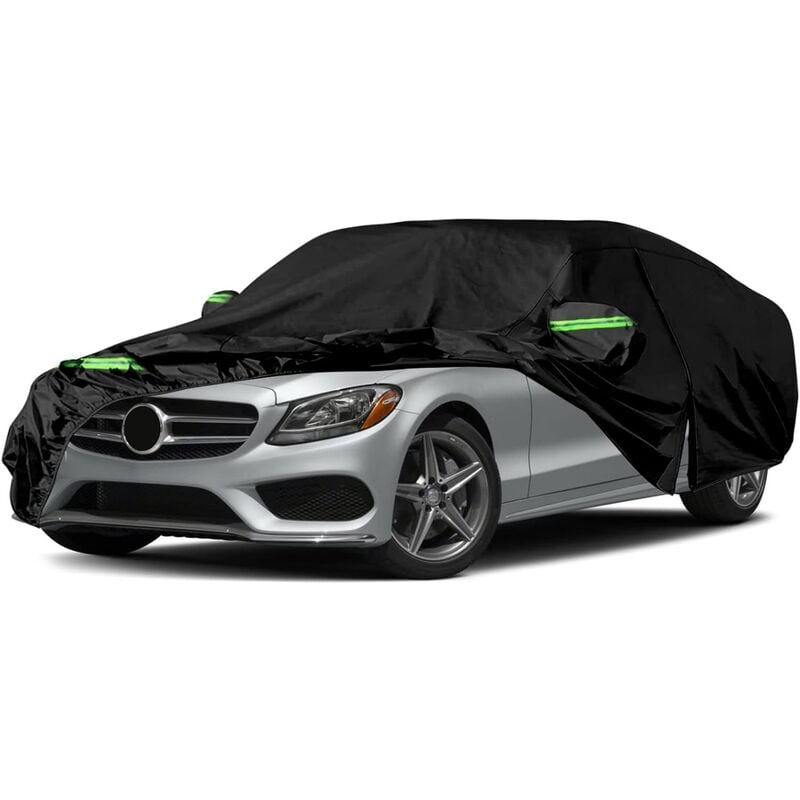 Bâche Voiture Étanche Compatible avec Mercedes-Benz Classe c W204 W205 W206 2008-2024, Housse de Protection Voiture Extérieur Respirante Contre Pluie