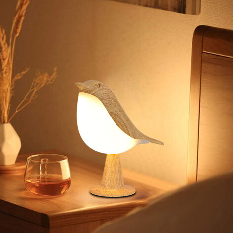 Ikodm – Lampe de chevet tactile rechargeable 1800mAh – 3 modes dimmables 3000K-6000K – Design élégant pour chambre et bureau