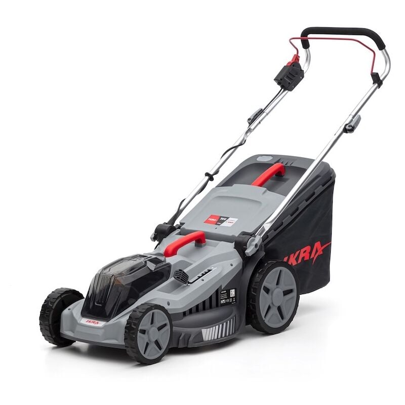 Tondeuse sans fil 3en1 IBLM43 - sans batterie ni chargeur - kit mulching - coupe 43cm - compatible batterie Bosch OneForAll 36V - Ikra