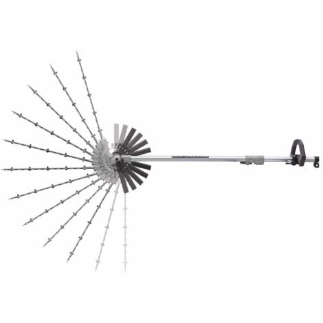 IKRA Tronçonneuse sans fil IBMT36 - Taille-haie, bordures et Débroussailleuse - compatible batterie Bosch OneForAll 36V vendues séparément