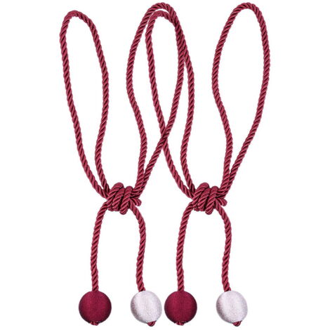 Il cordino decorativo per fermatende Bopai con nodi è ideale per tende a tema spiaggia e può essere utilizzato come gancio e accessorio per appendere le tende.