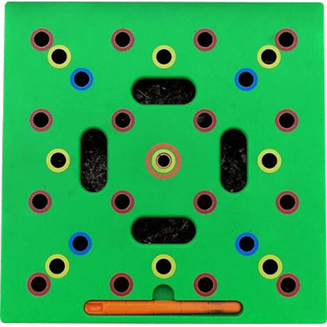 Il kit per l'orto quadrato include attrezzi per la semina, strumenti per la spaziatura dei semi per massimizzare il raccolto, modelli con codice colore, una seminatrice magnetica, un righello, una pal
