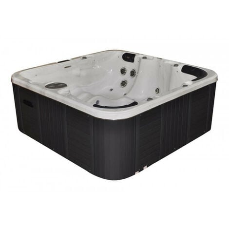 Vasca idromassaggio 180x141 per due persone Full optional con 32 getti  Riscaldatore Ozonoterapia Bluetooth VS049 - Bagno Italia