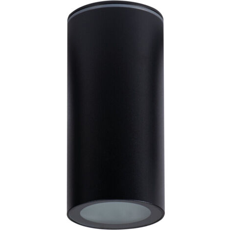 Il tetto impermeabile IP65 – Aluminio nero – E14  150 150x70mm – Interno/esterno