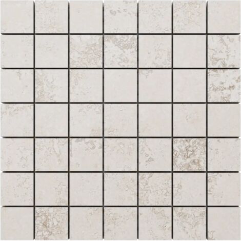 Ilcom mosaico in gres su rete per bagno e cucina R9 29.2cm x 29.2cm - Raw surface square