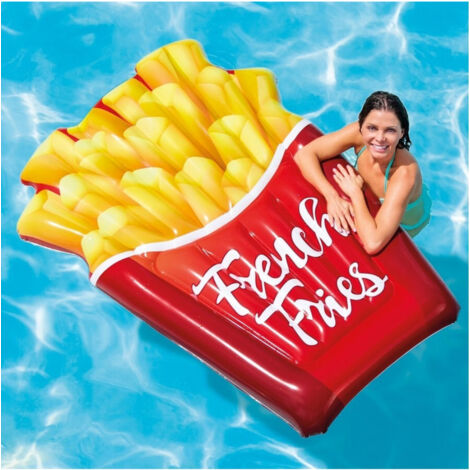 île Gonflable Matelas Print Pvc Mer Piscine 175 X 132 Cm