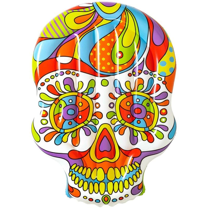 Bestway - ile gonflable crâne mexicain fiesta skull 193 x 141 cm 43194