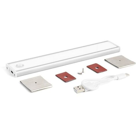 ILIMINACION Y ACC. lámpara led smarty pir acabado plata mate largo 205
