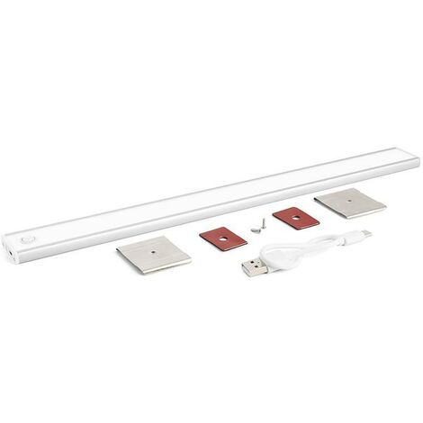 ILIMINACION Y ACC. lámpara led smarty pir acabado plata mate largo 405
