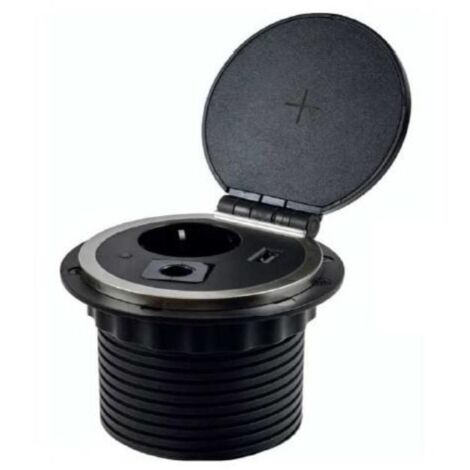 ILIMINACION Y ACC. modulo enchufes flap new tt+usb+carga 200-250vac 50hz 3500w