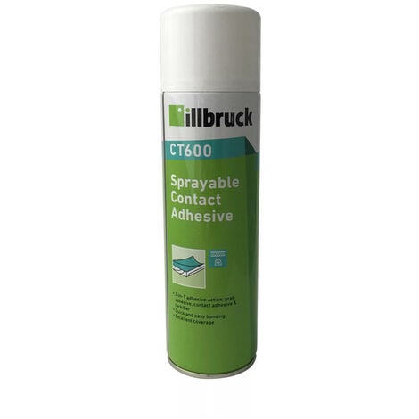 Illbruck CT600 Sprayable Contact Adhesive 500ml
