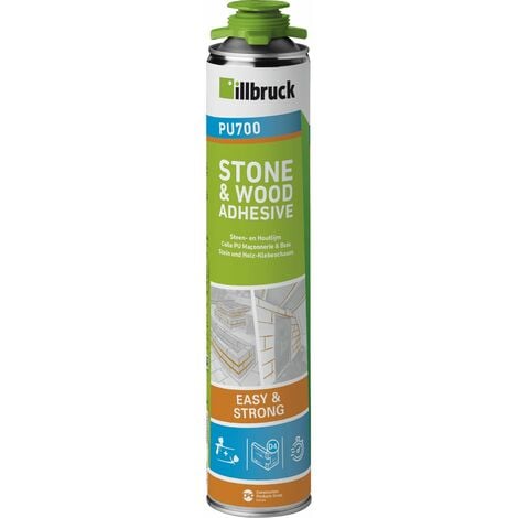 Illbruck Stein & Holzkleber PU700, creme 750 ml