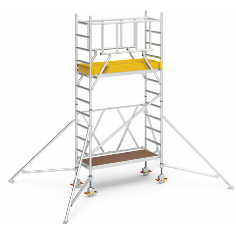Iller Klappgerüste mit Sicherheitsaufbau 0,75x1,80m  4,60 m AH