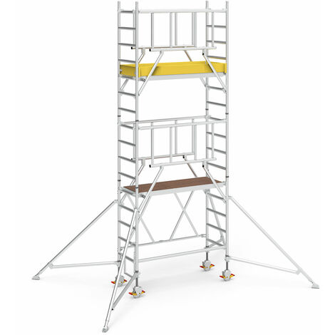 Iller Klappgerüste mit Sicherheitsaufbau 0,75x1,80m  5,70 m AH