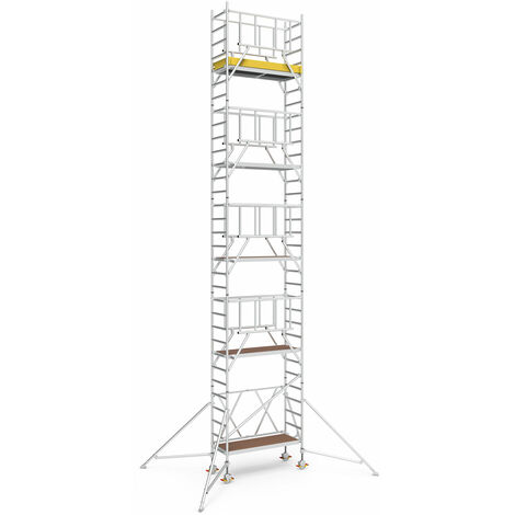 Iller Klappgerüste mit Sicherheitsaufbau 1,35x1,80m  10,45 m AH