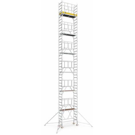 Iller Klappgerüste mit Sicherheitsaufbau 1,35x1,80m  13,55 m AH