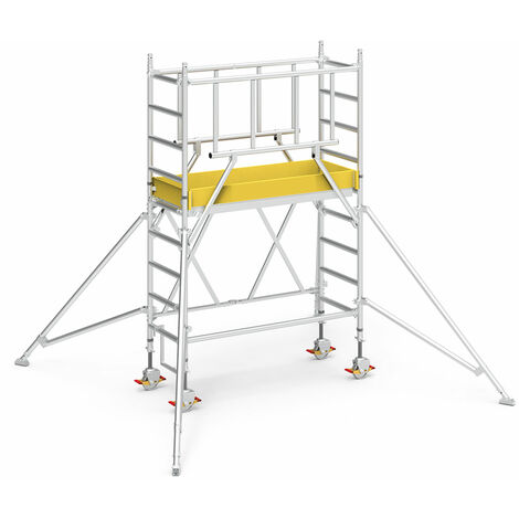 Iller Klappgerüste mit Sicherheitsaufbau 1,35x1,80m  3,75 m AH