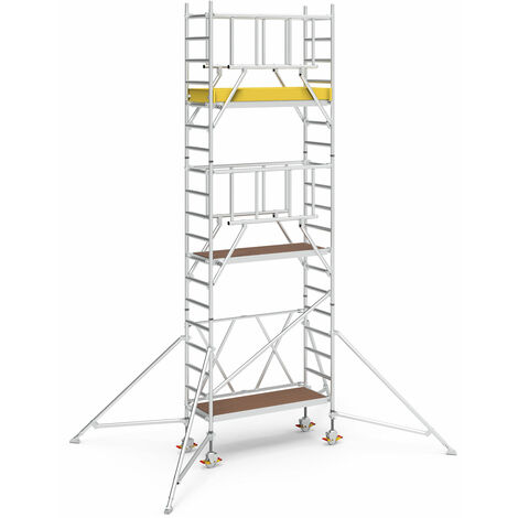Iller Klappgerüste mit Sicherheitsaufbau 1,35x1,80m  6,55 m AH