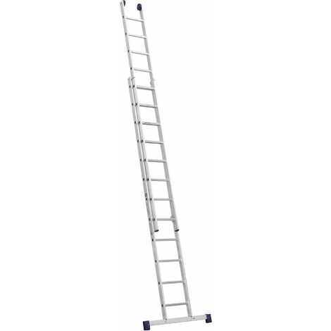 Iller Schiebeleiter Eurostars 2x14 Sprossen