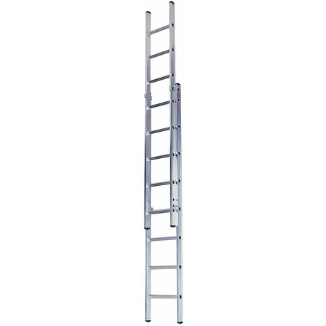 Iller Sprossen Schiebeleiter 2x14 Sprossen