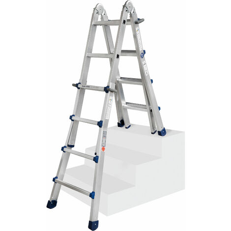 Iller Teleskopleiter Eurostars 4x4 Sprossen