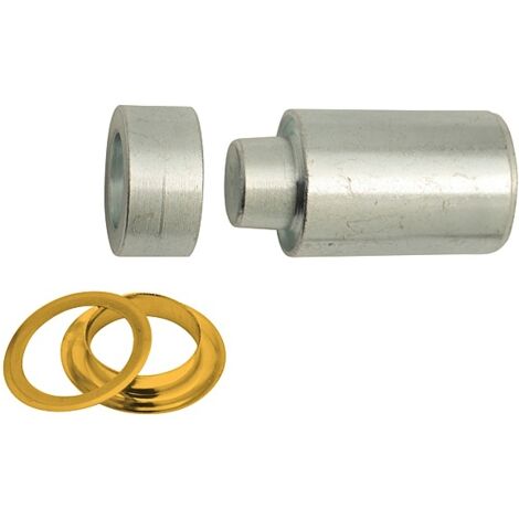 illets laiton SID - assortiment 150 pièces + outil de pose SCELL-IT