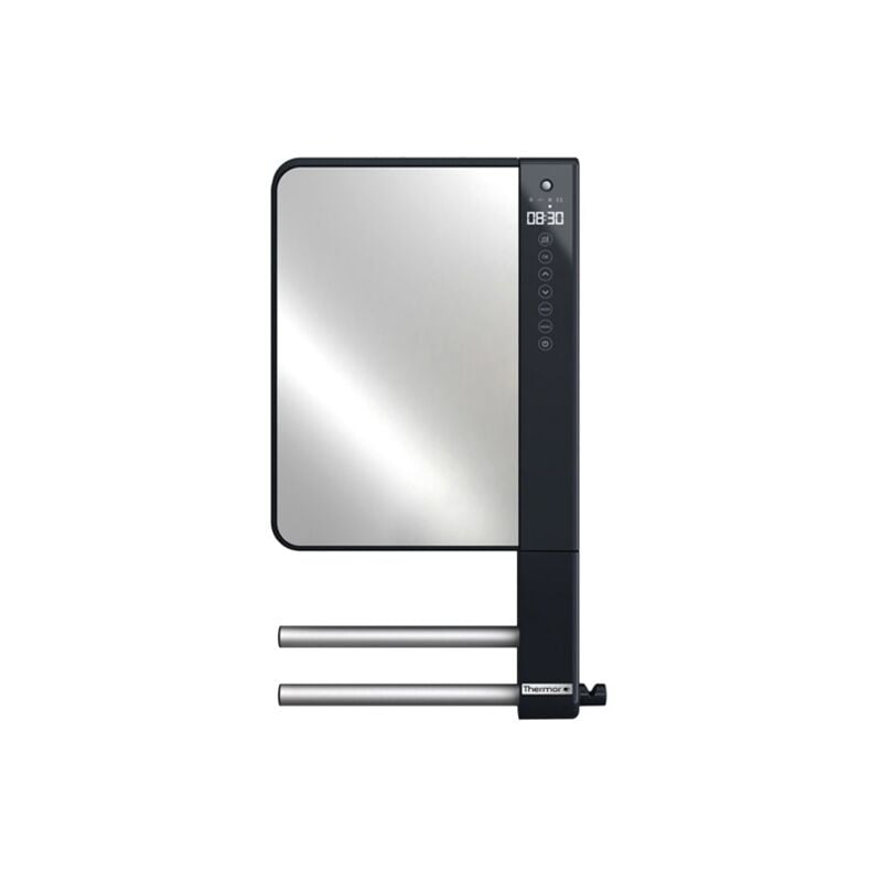 Thermor - Sèche-serviettes électrique miroir illico 3 avec soufflant 800+1000W 491374