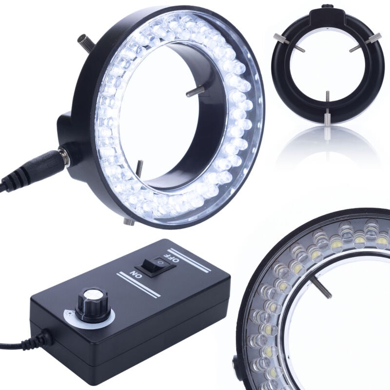 Illuminatore per microscopio regolabile 56xLED