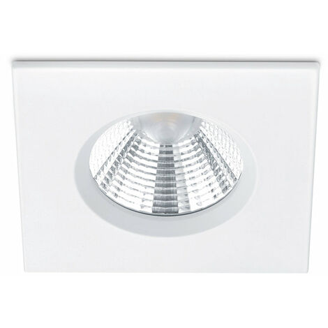 Illuminazione da Incasso da Interno a LED in Metallo Bianco Opaco