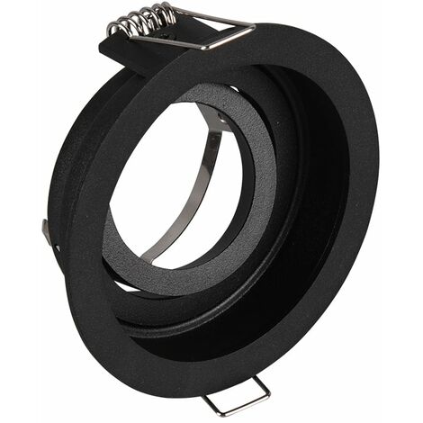 Illuminazione da Incasso da Interno a LED in Metallo Nero Opaco