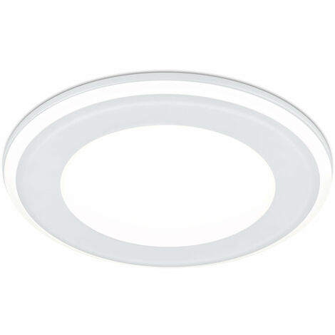 Illuminazione da Incasso da Interno a LED in Plastica Bianco Opaco
