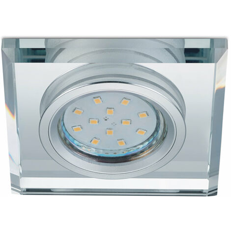 Illuminazione da Incasso da Interno GU10 in Metallo Cromo