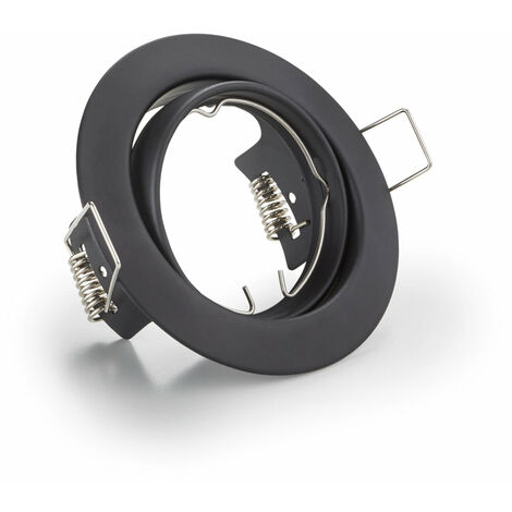 Illuminazione da Incasso da Interno  GU10 in Metallo Nero Opaco