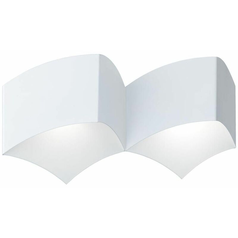 Image of Lampada faretto design da parete illuminazione bianco 2 fiamme WOFI 4340.02.06.0000