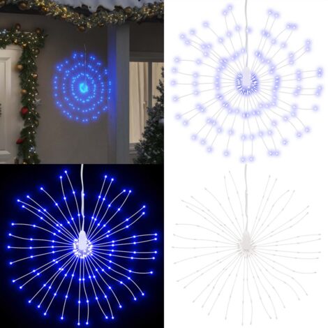 Illuminazione di Natale Galassia 140 LED Blu 17 cm - Luci natalizie - Luci a galassia