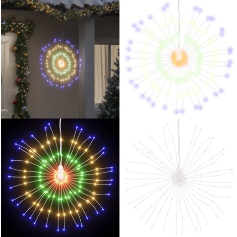 Illuminazione di Natale Galassia 140 LED Multicolore 17 cm - Luci galassia - Luci LED