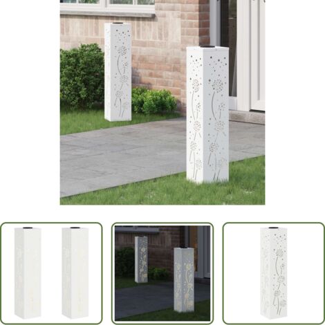 Illuminazione esterna -  Faro LED solare per sentieri 2 pcs Bianco