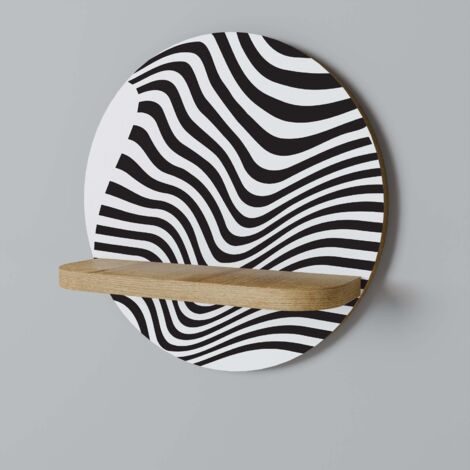 ILLUSIONARY FLOW Rundes Regal