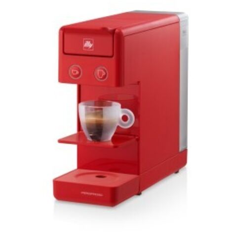Illy Macchina da Caffè Illy Iperespresso - Y3.3 - Rosso + 4 Caps Incluse