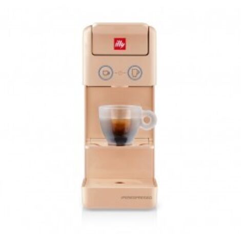 Illy Macchina Del Caffe Capsule Iperespresso Espresso Coffee Y3.3 Arancione Pastello Più 14 Capsule