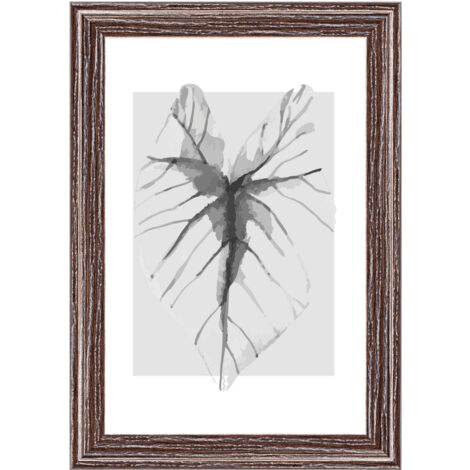Ilo Holzrahmen 10x15, D'BRAUN, Blatt